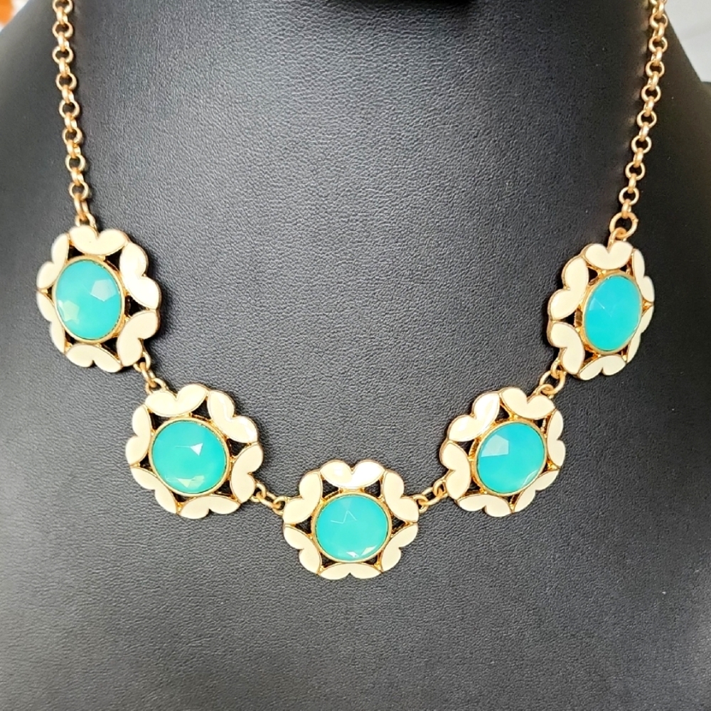 Flower COLLAR NECKLACE CHARMING Charlie
